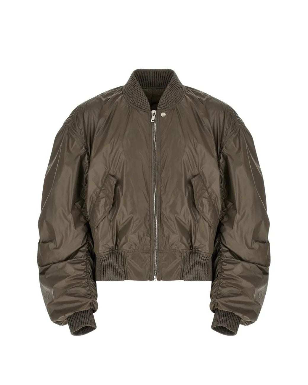Rick Owens Brown Secchia Flight Jacket for men