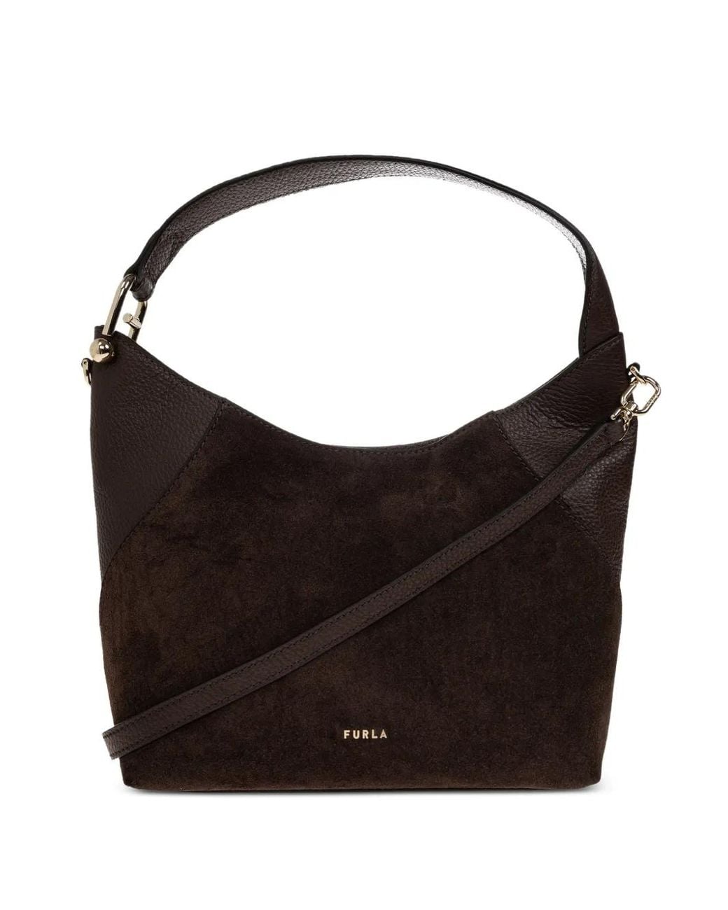 Furla Black Lara Shoulder Bag M