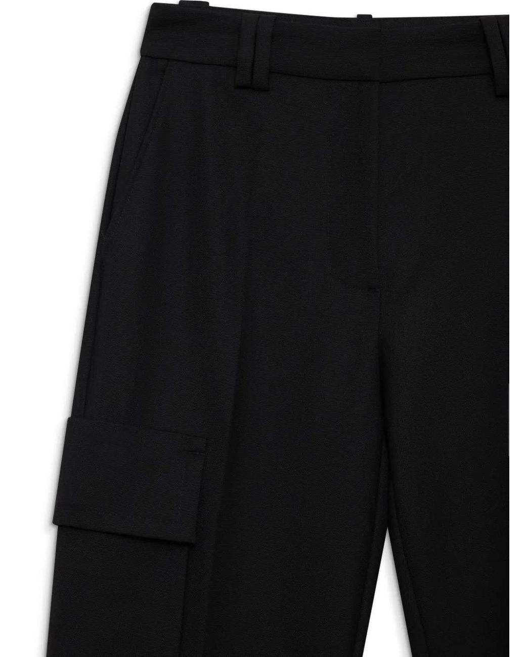Anine Bing Black Dayton Cargo Trousers