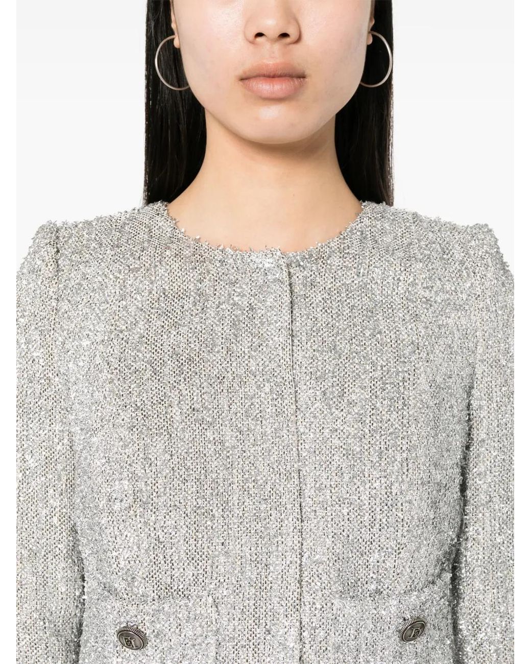 Elisabetta Franchi Gray Jackets