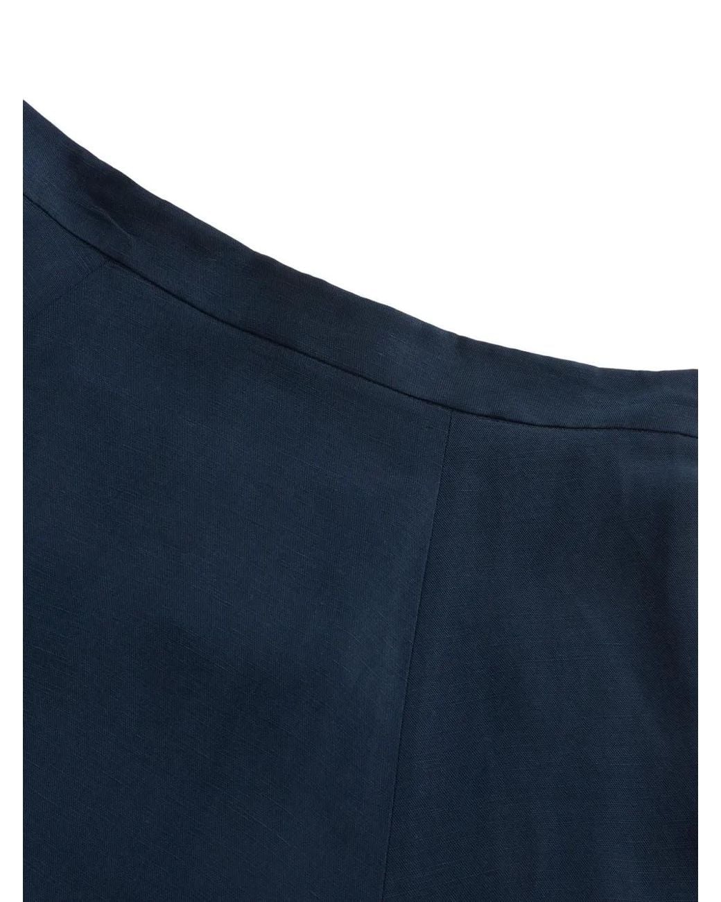 Woolrich Maxi-Plooirok in het Blue
