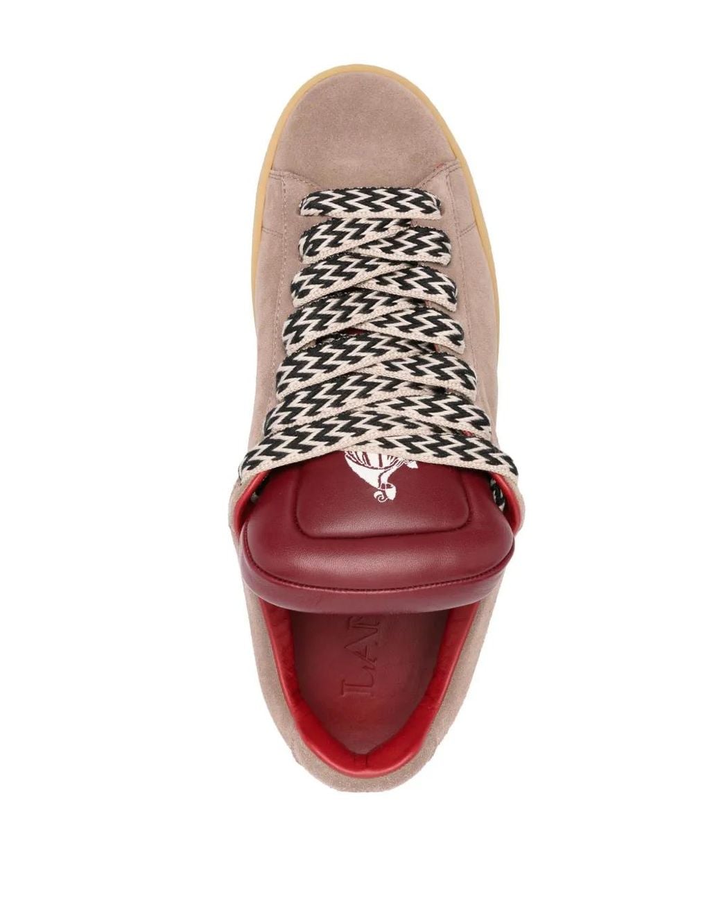 Lanvin X Future Hyper Curb Sneakers in Brown für Herren