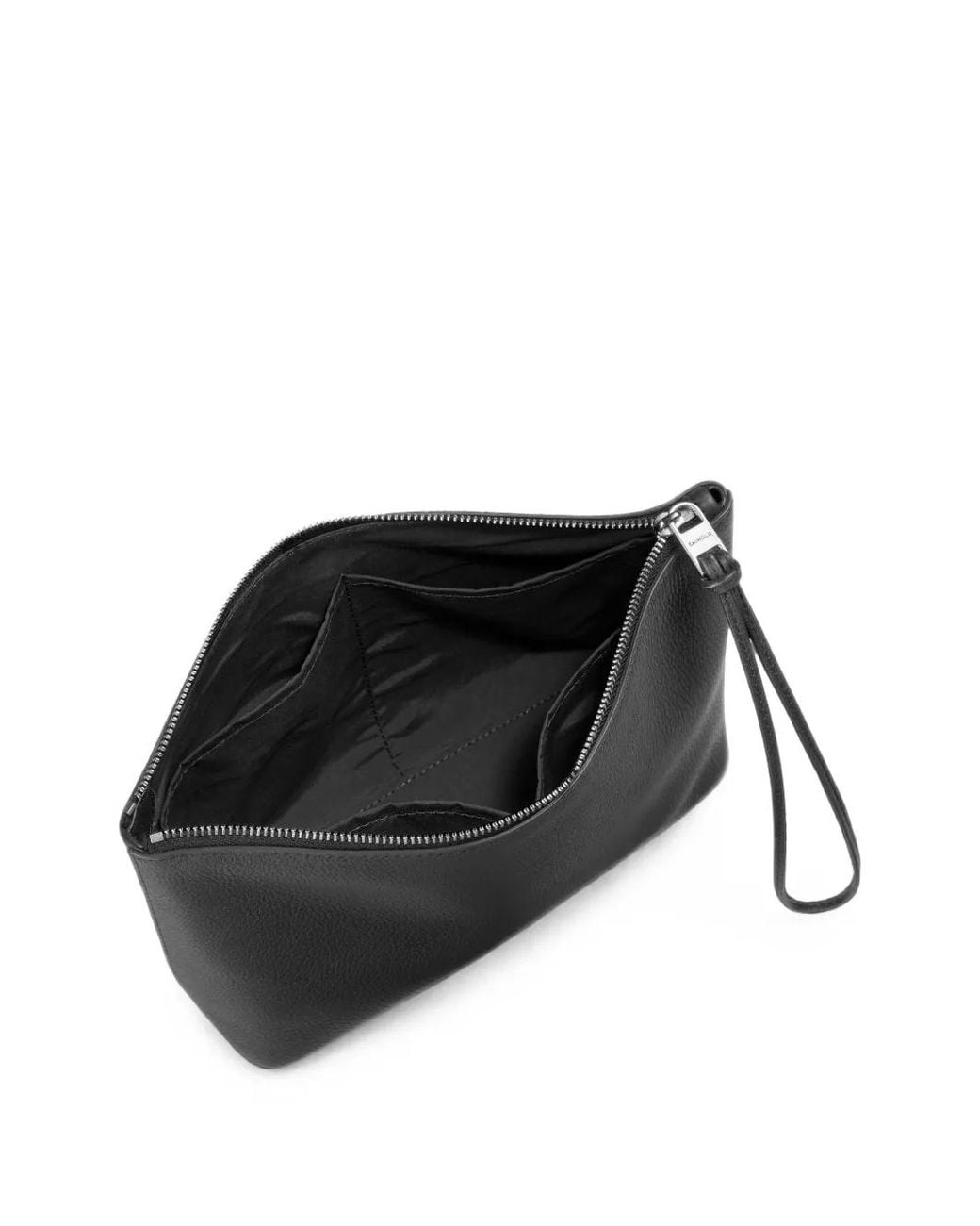 Shinola Black Petite Trousse De Toilette En Cuir Grainé