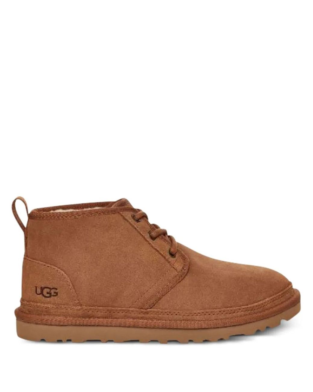 Ugg Brown Neumel Lace-Up Suede Boots