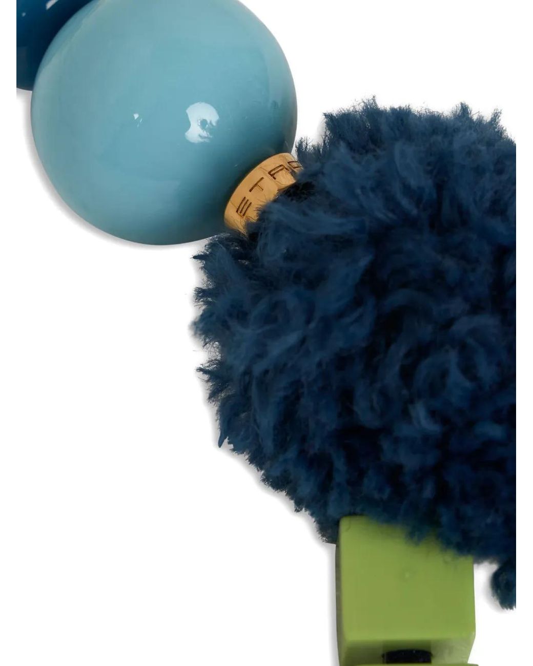 Etro Blue Little Beaded Charm