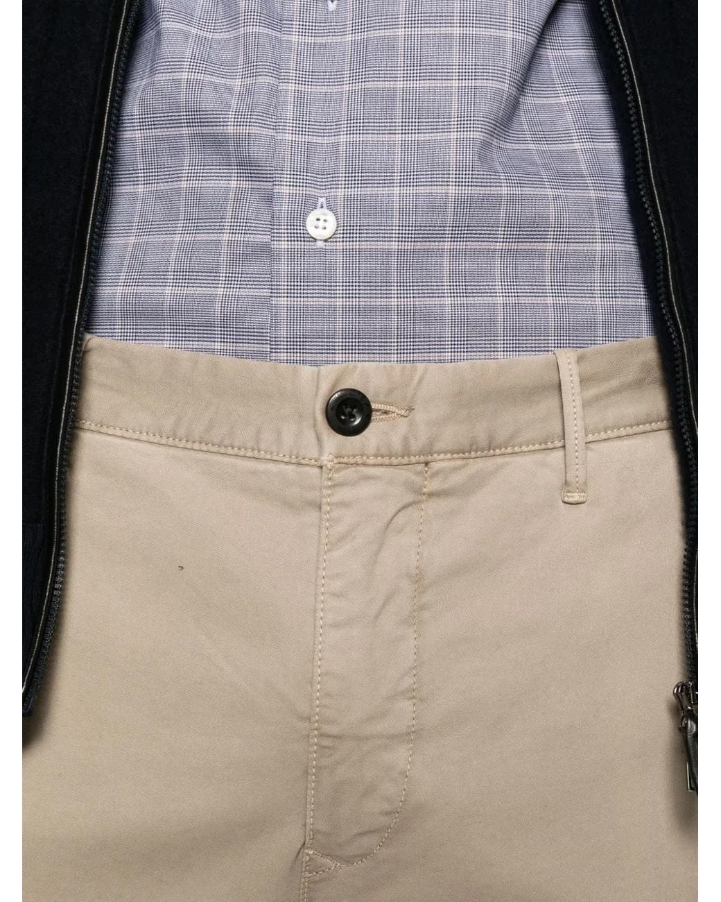 Slowear Natural Elasticated Trousers for men