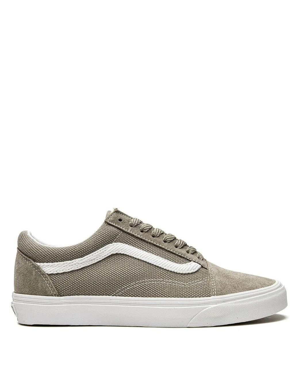 Vans Gray Textured Old Skool Sneakers