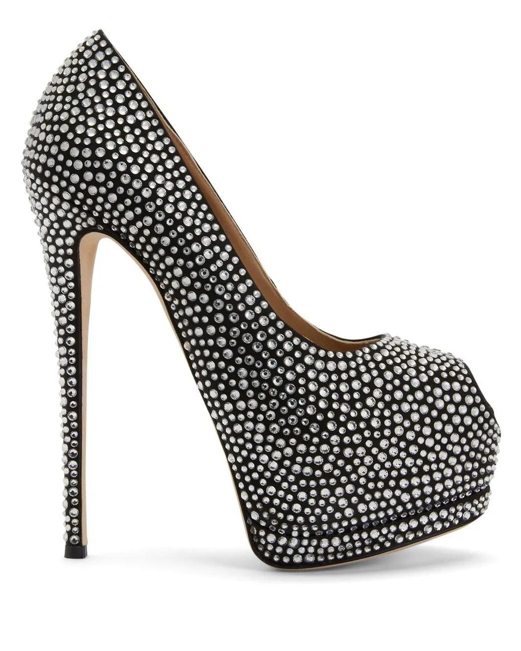 Giuseppe Zanotti Black 140Mm Sharon Pumps