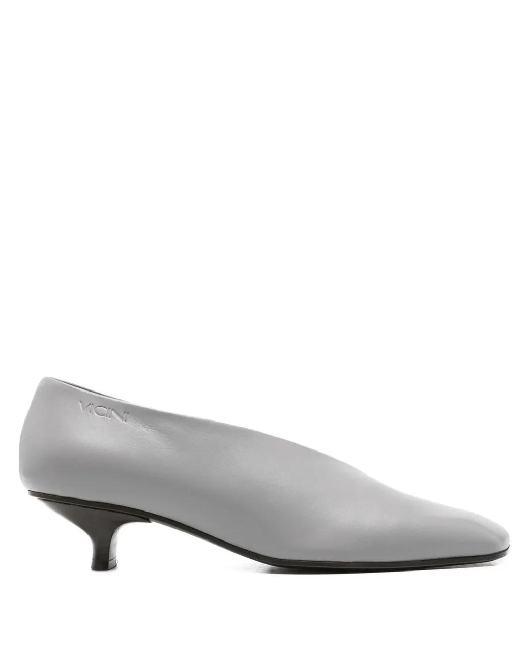 Vicini Gray Sloane Pumps
