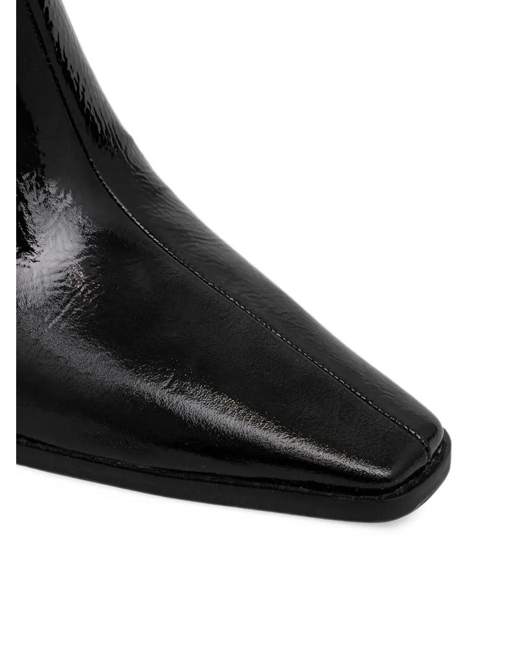 MICHAEL Michael Kors Black Darrah Patent-Leather Boots