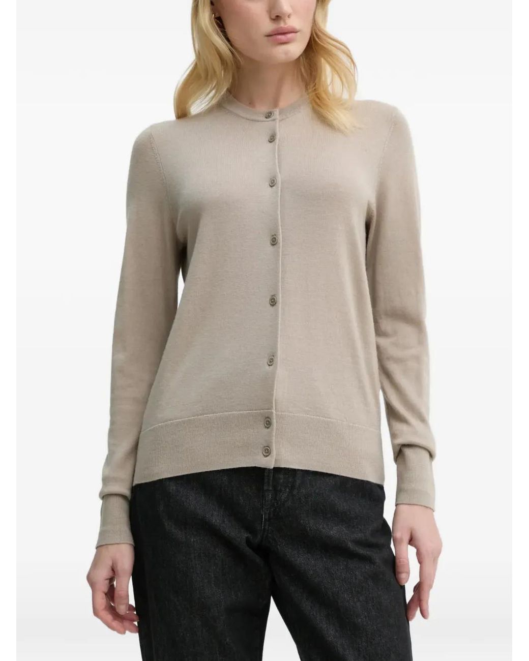Filippa K Natural Buttoned Cardigan