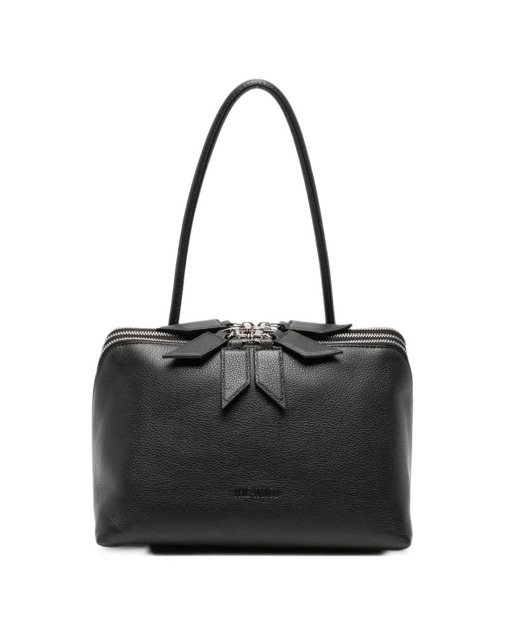 The Attico Black 'L'Altra Di Milano' Shoulder Bag