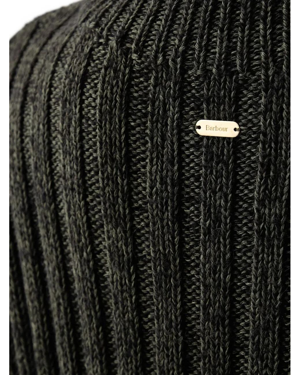 Barbour Black Anastasia Wool-Blend Sweater Vest