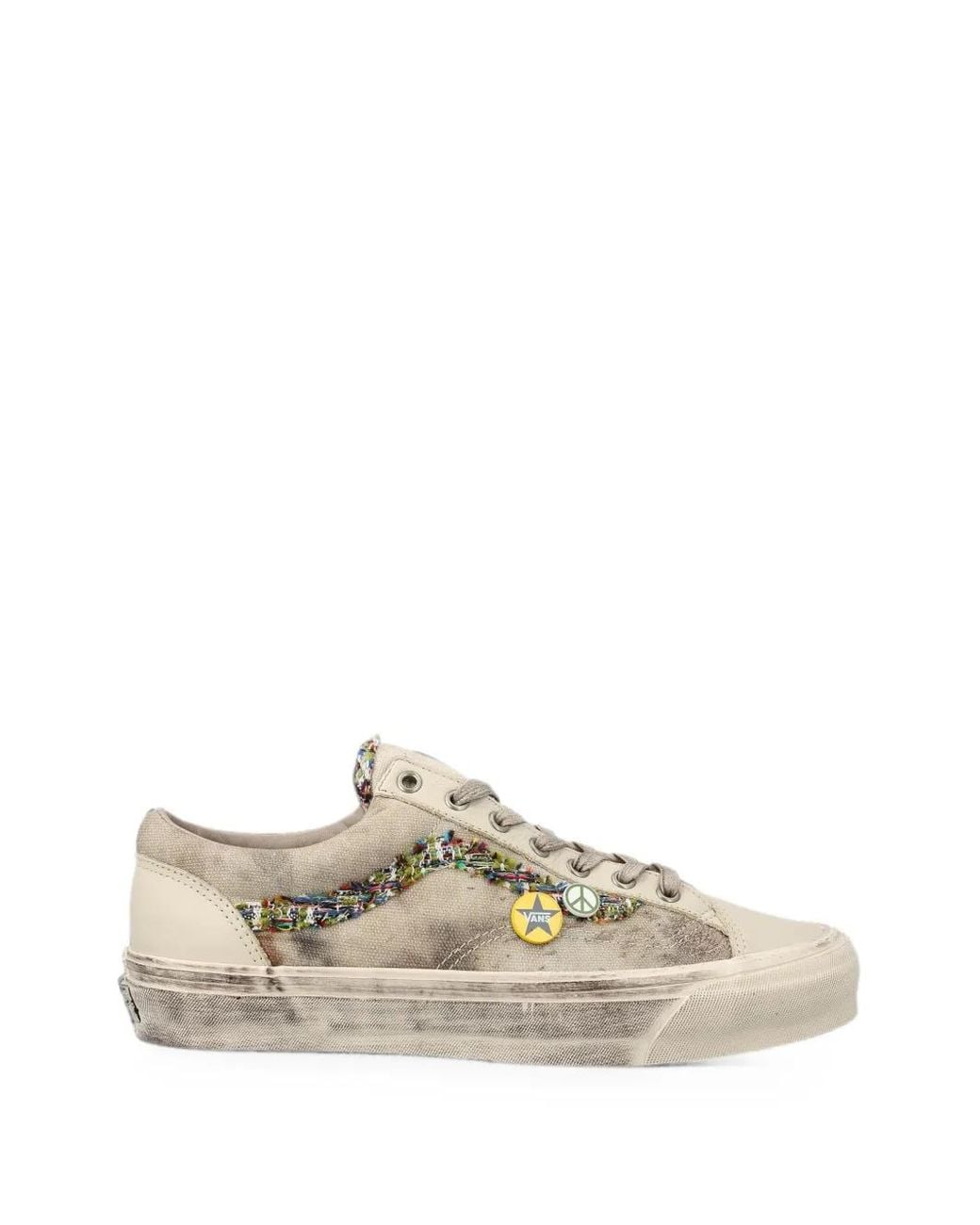 Vans White Premium Old Skool 36 Sneakers