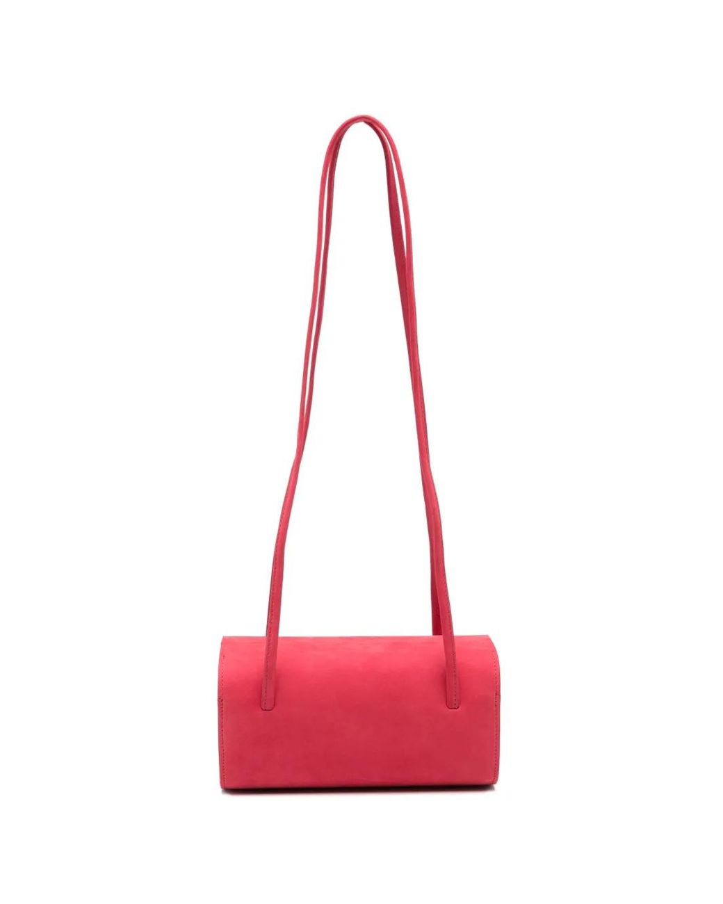 Faune Red Bra Leather Shoulder Bag