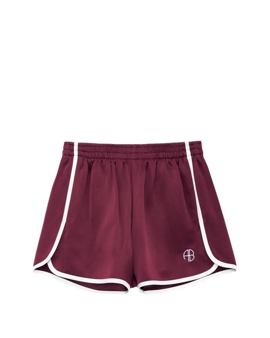 Anine Bing Purple Eva Shorts