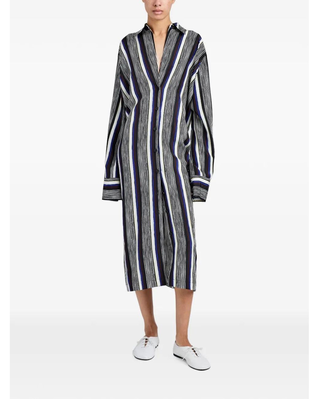 Proenza Schouler Blue Amira Dress