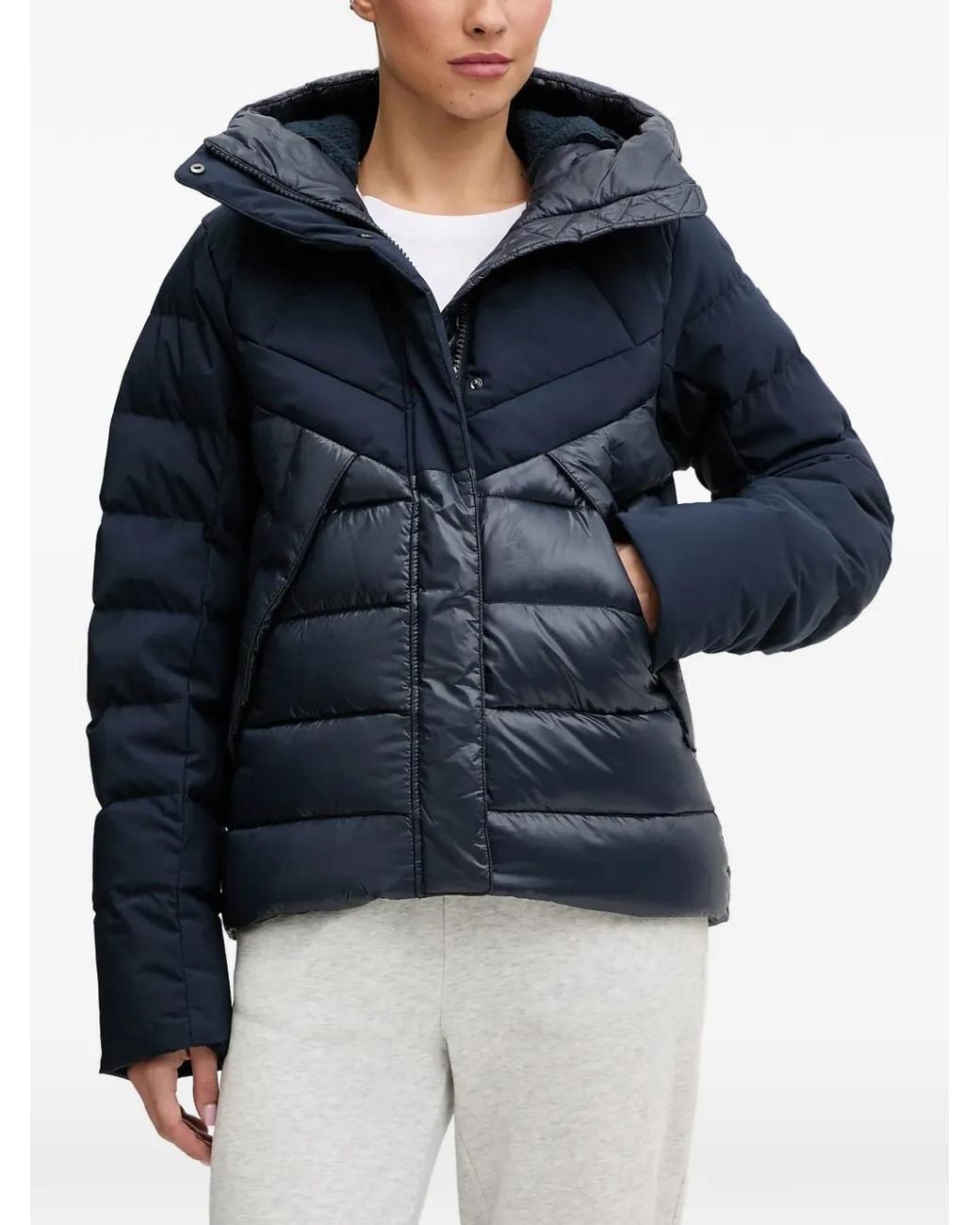 Plumífero Con Capucha Helly Hansen de color Blue