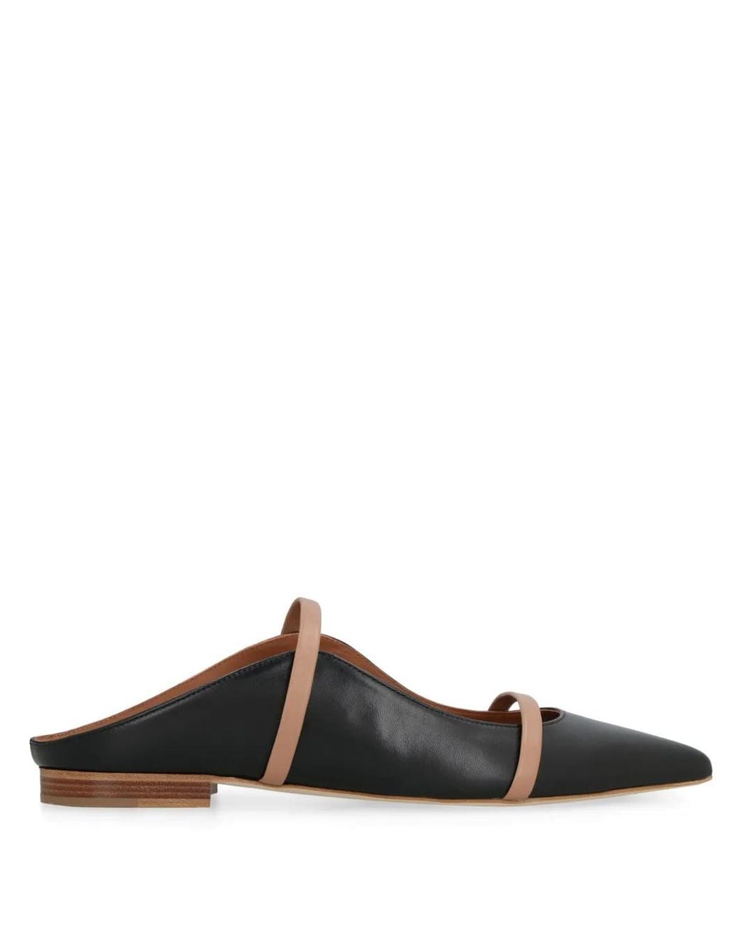 Malone Souliers Flat Shoes Black