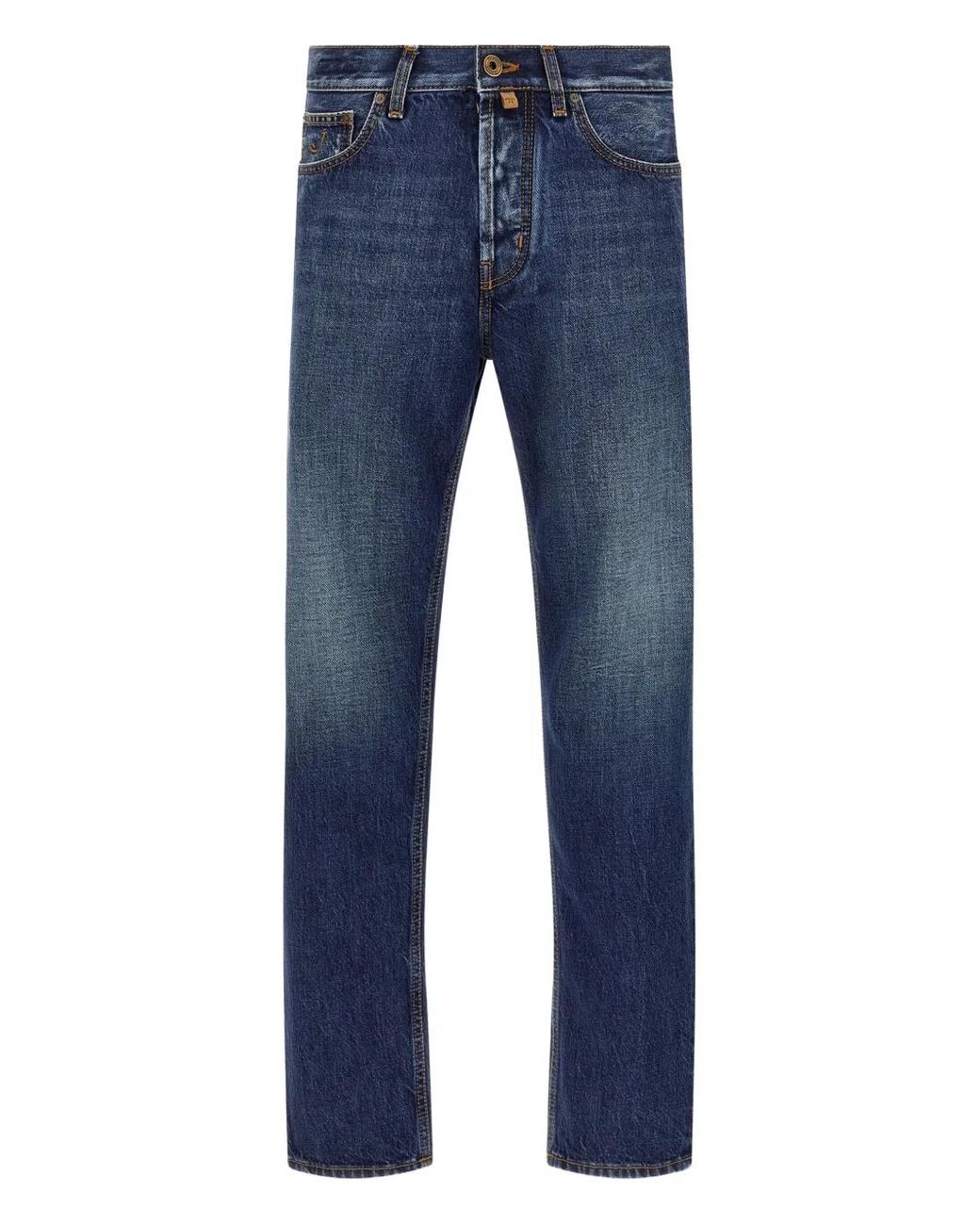 Jacob Cohen Blue Five-Pocket Jeans for men