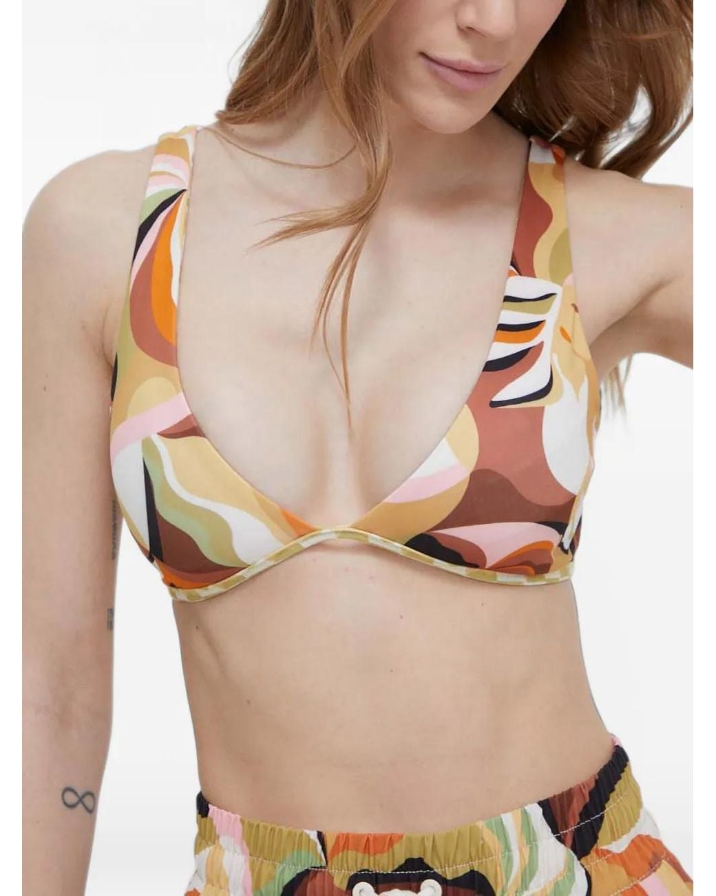 Billabong Natural Return To Paradise Bikini Top
