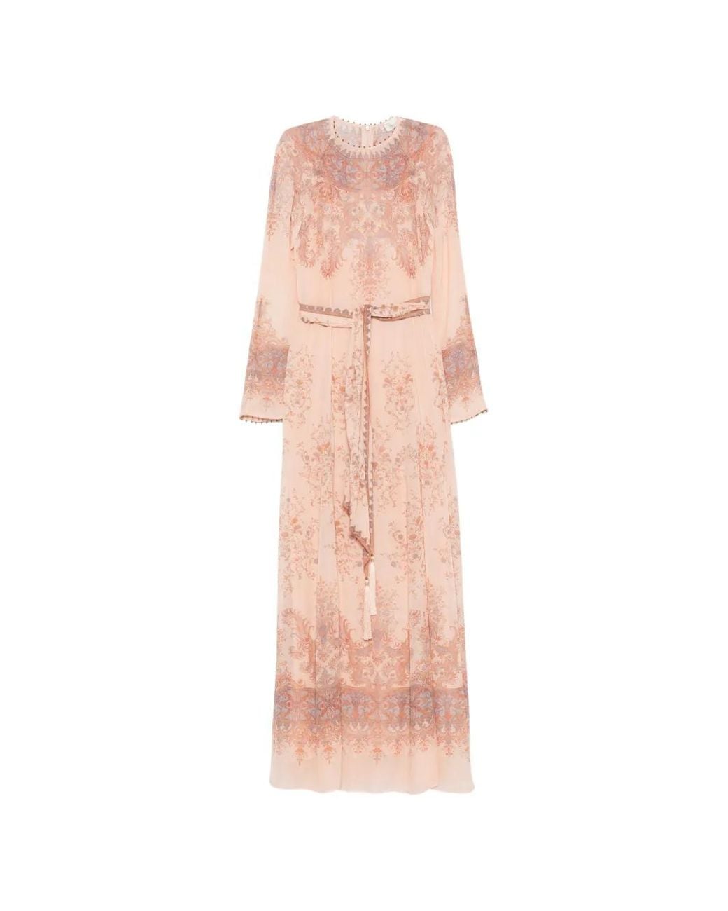 Zimmermann Pink Valiant Sheath Dress