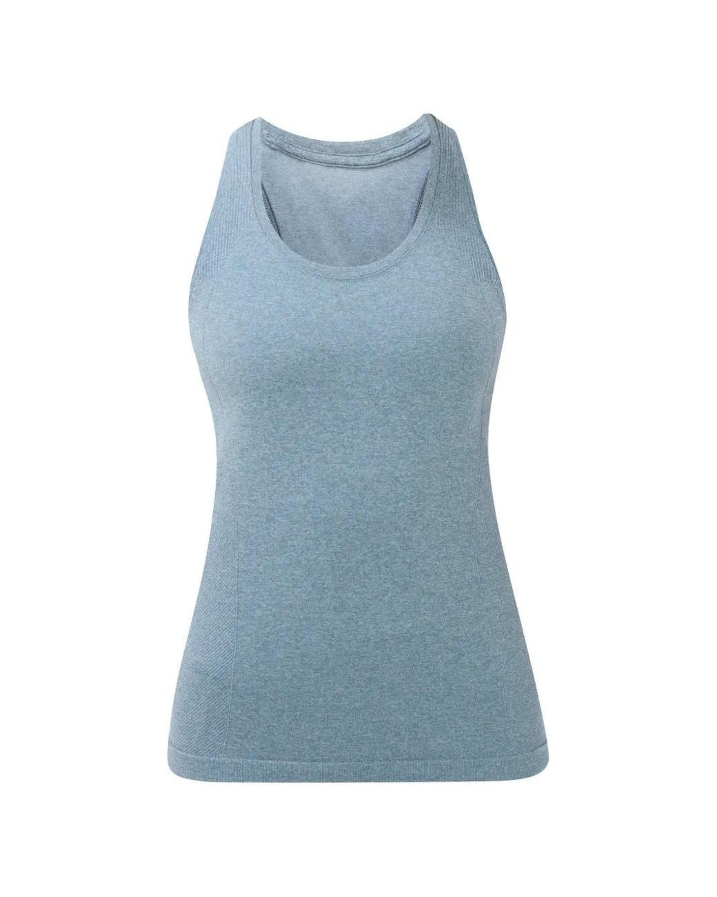 Sweaty Betty Blue Crew-Neck Tank Top