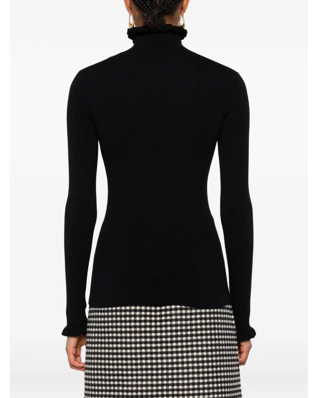 Valentino Garavani Black Logo Sweater