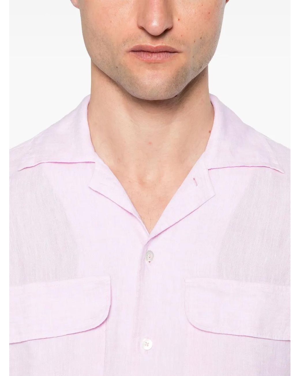 Tagliatore Pink Rowanns Shirt for men