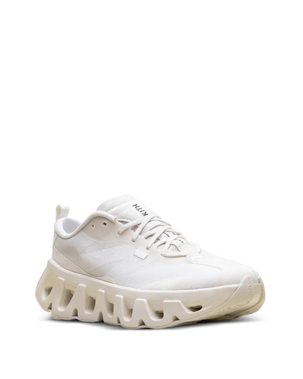 On Shoes White X Kith K-Tech 1 "Tofu" Sneakers