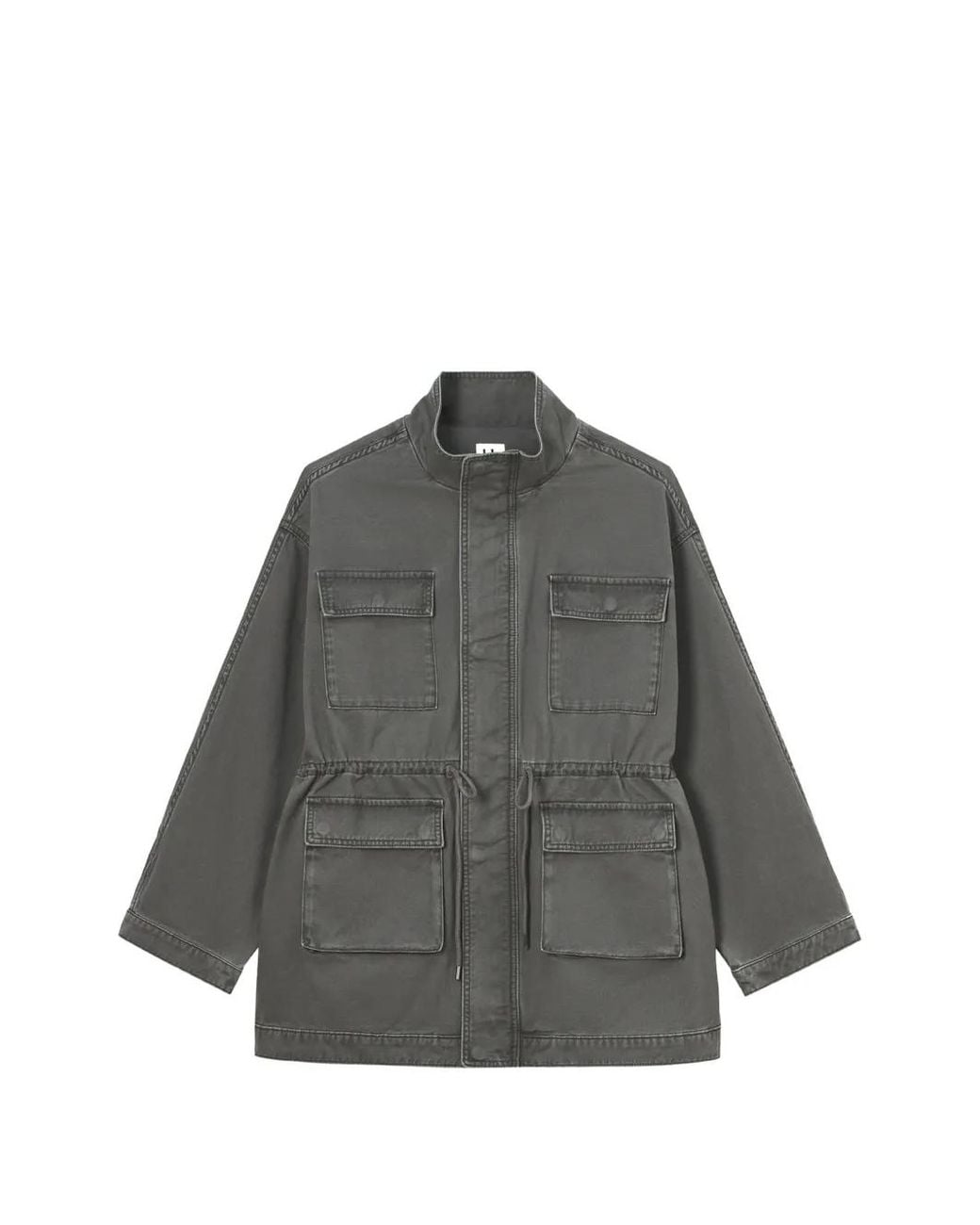 B+ AB Gray Veste Utilitaire À Lien De Resserrage
