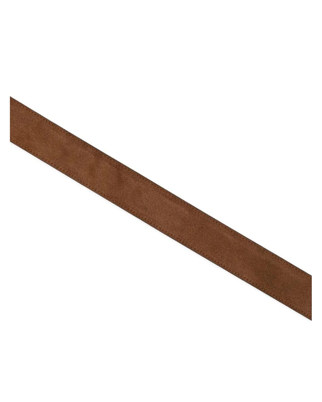 Ceinture Squared Ff En Daim Fendi pour homme en coloris Brown