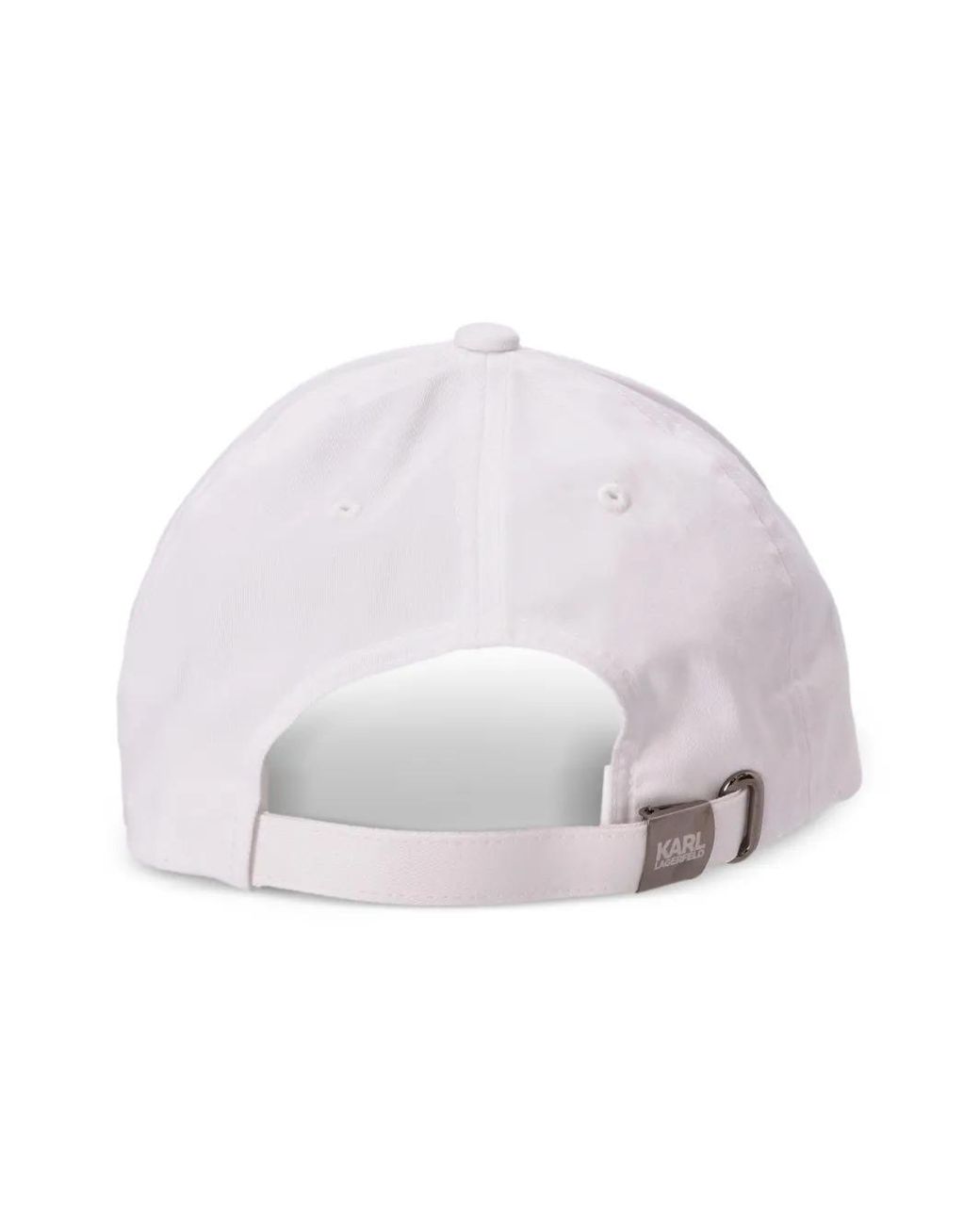 Karl Lagerfeld White Base Cap for men