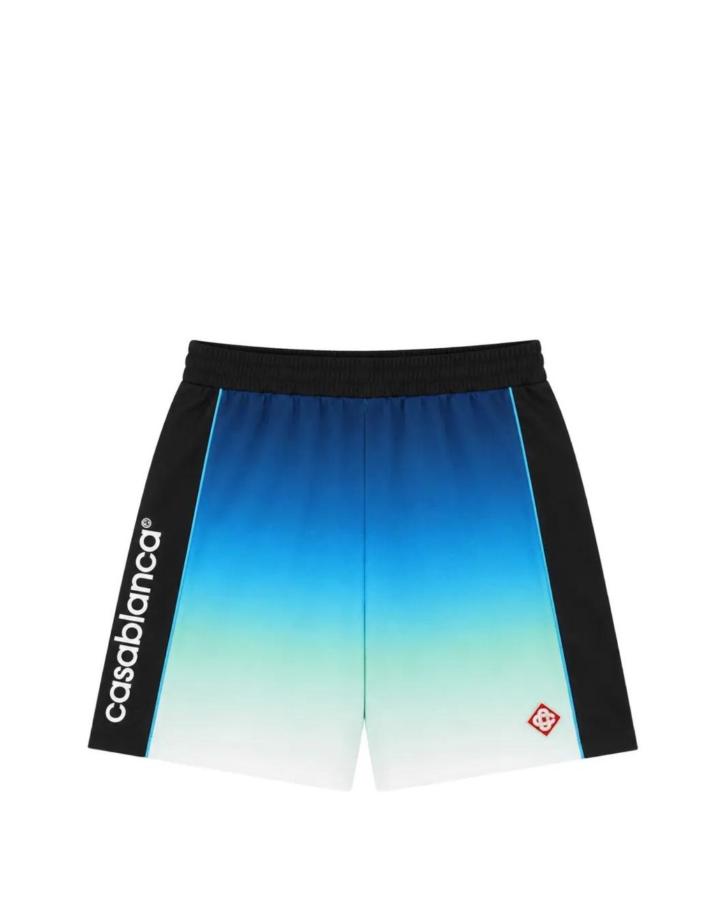 Casablanca Blue Short À Logo Imprimé for men