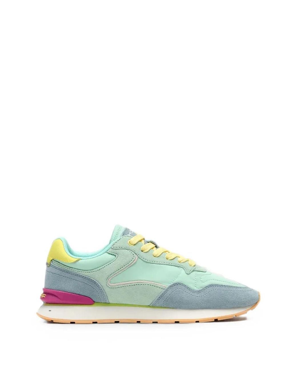 HOFF Blue City Dopamine Panelled Suede-Trim Sneakers