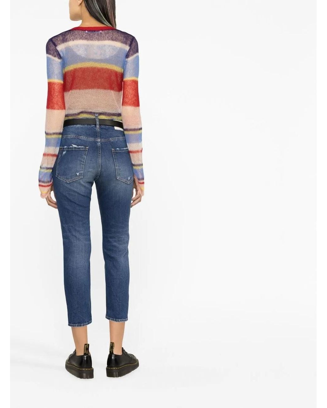Vaqueros Capri DSquared² de color Blue