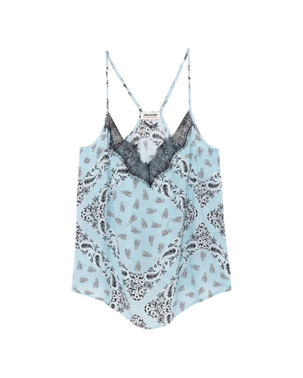 Zadig & Voltaire Blue Cespa Camisole