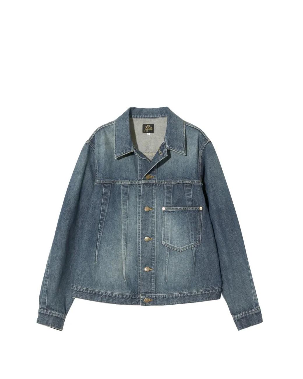 Needles Blue Darted Denim Jacket for men