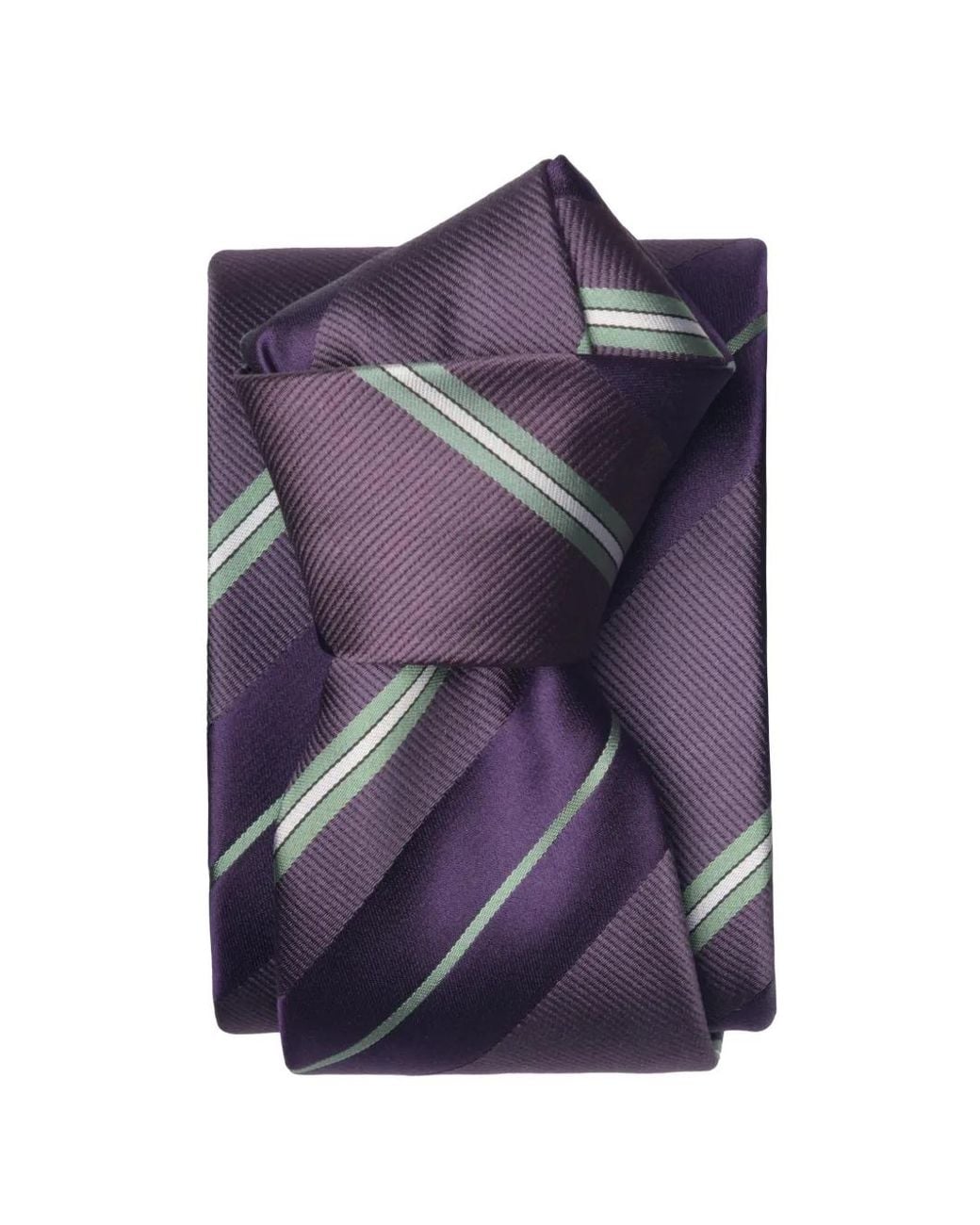 Elizabetta Purple Toledo Silk Jacquard Tie for men