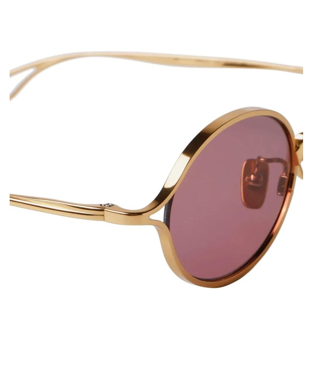 Projekt Produkt Pink Round-Frame Sunglasses