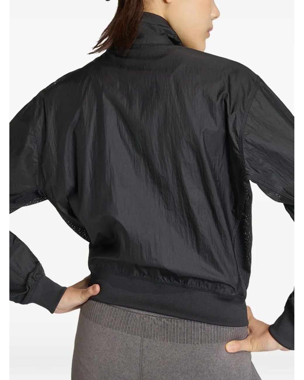 Adidas Black Equipment Logo-Patch Track Jacket