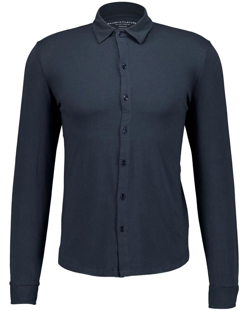 Majestic Filatures Blue Herman Shirt for men