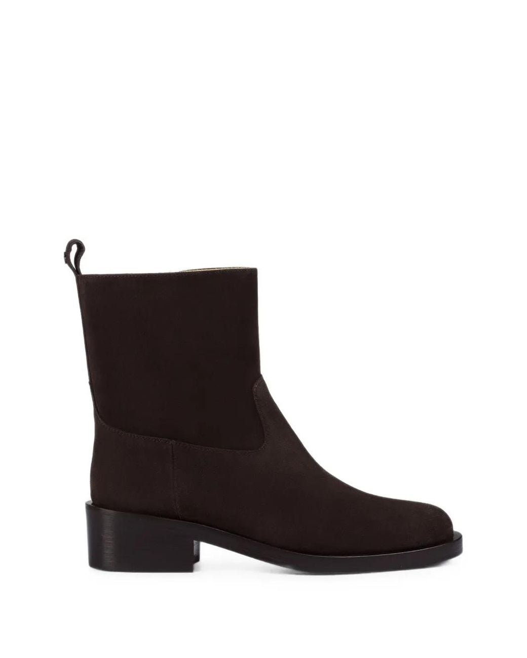 Doucal's Black Suede Ankle Boots