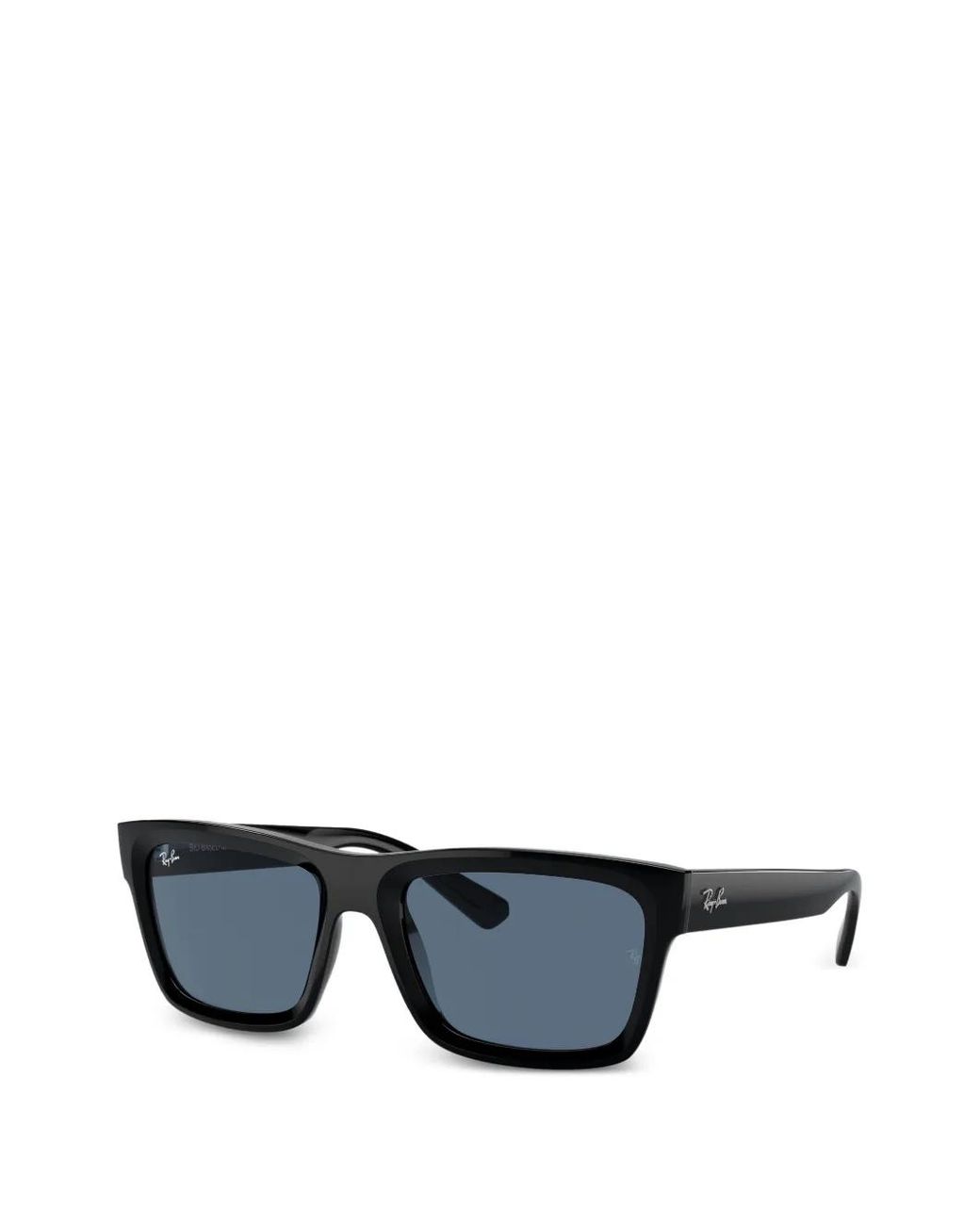 Ray-Ban Gray Warren Square-Frame Sunglasses for men