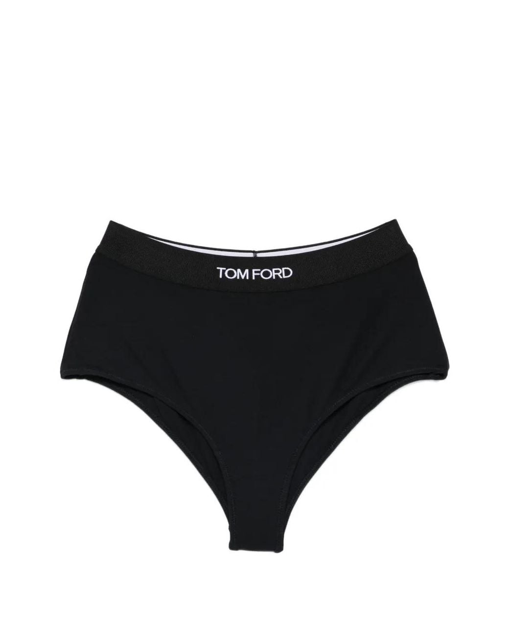 Tom Ford Black Briefs With Logo Band