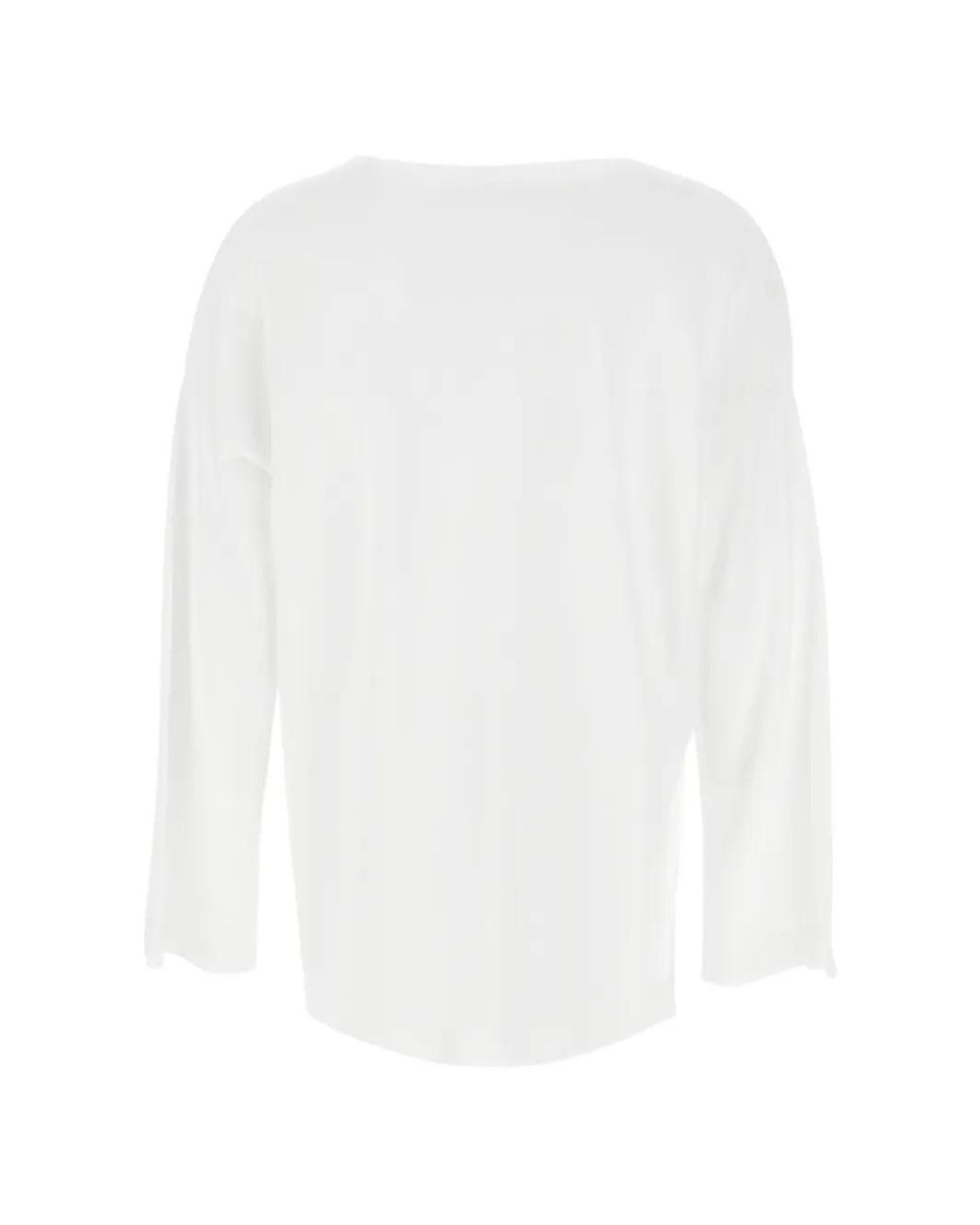 Kangra White Slit-Cuff V-Neck Cardigan