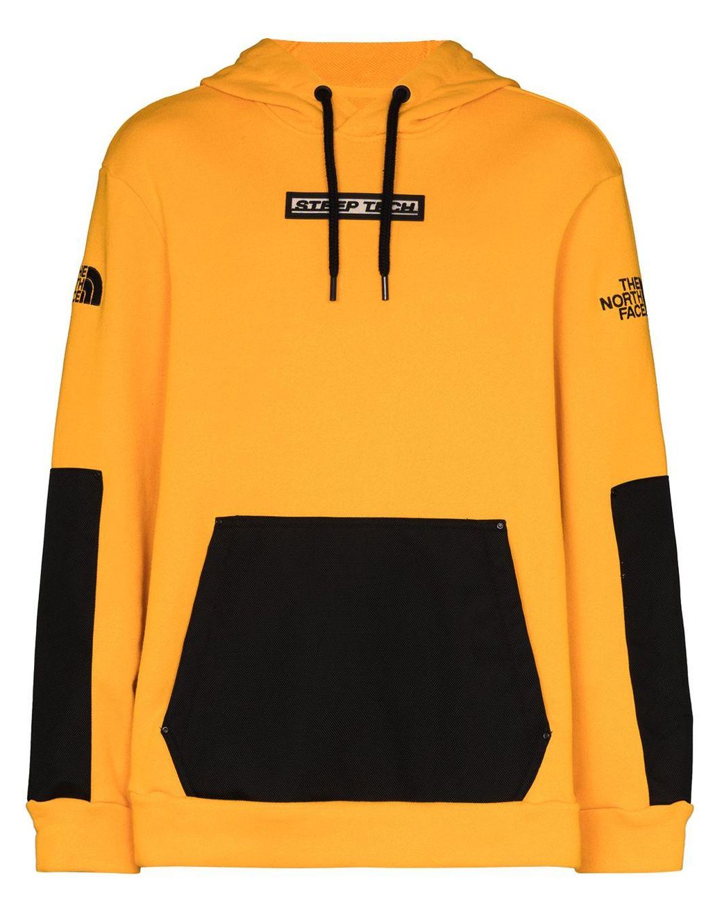 THE NORTH FACE BLACK SERIES Cotton Logo Patch Hoodie in Yellow for Men ...