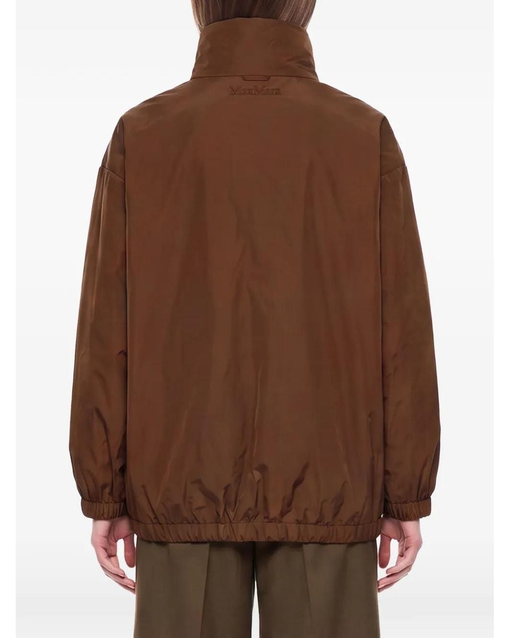 Max Mara Brown Polyester Coat
