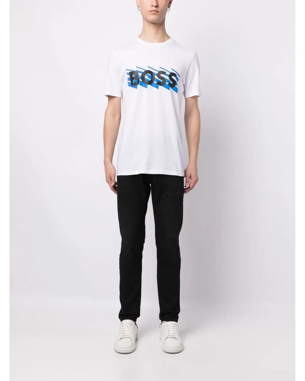 Boss Blue Teerete T-Shirt for men