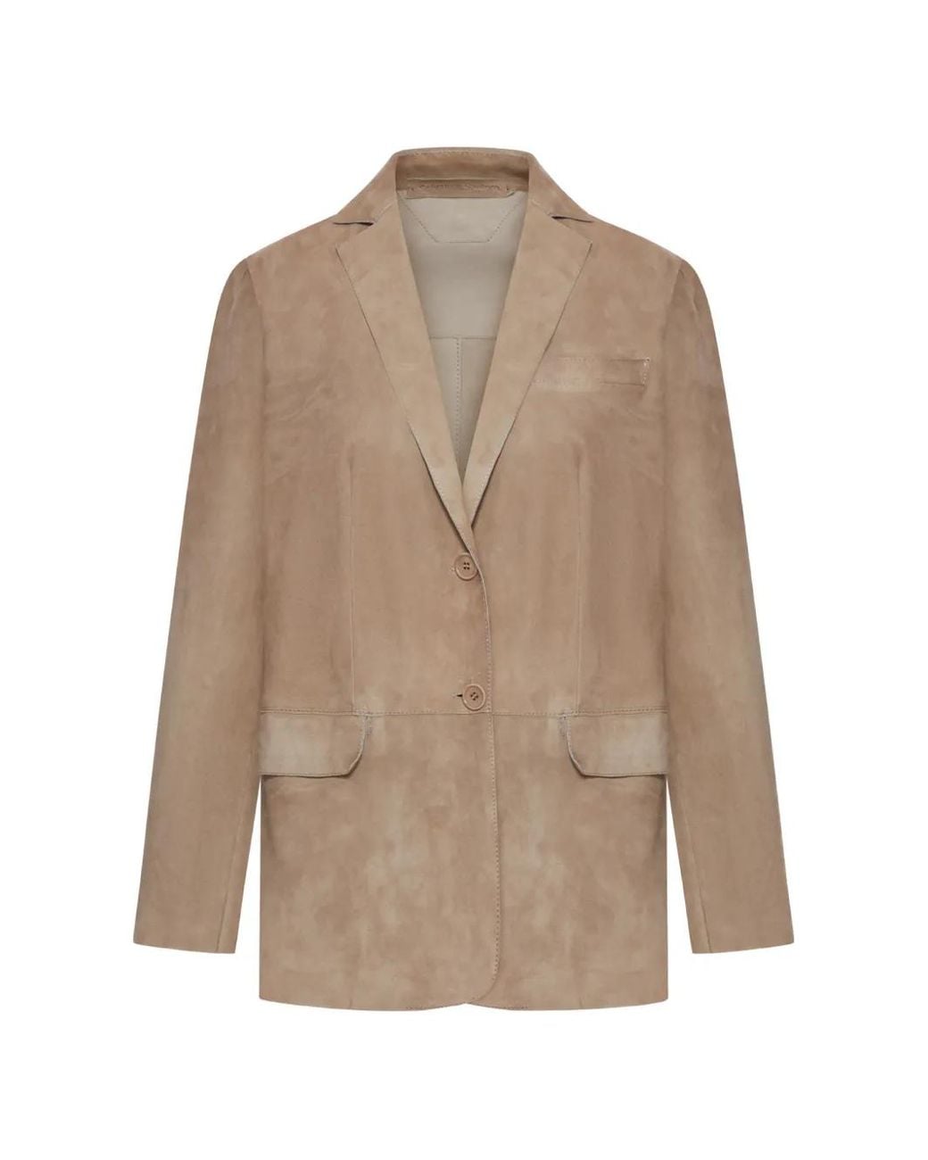 Salvatore Santoro Natural Buttoned Blazer